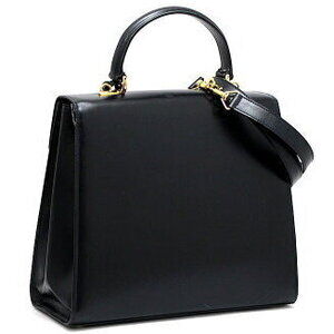 Gucci Navy Leather Blue Bag Ladylock